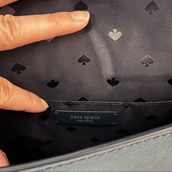 Kate Spade Cameron Floral Appliqué Crossbody Handbag - Picture 9 of 15